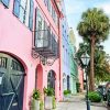 Rainbow Row In Charleston paint by numbers