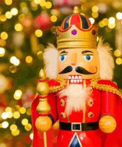 Christmas Nutcracker paint by numbers