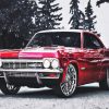 Classic Chevrolet Impala paint by numbers
