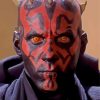 Darth Maul Character paint by numbers
