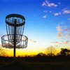 Disc Golf At Sunset paint by numbers