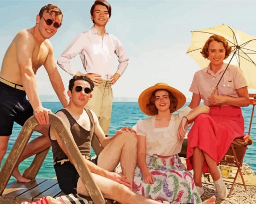 The Durrells Series Characters paint by numbers
