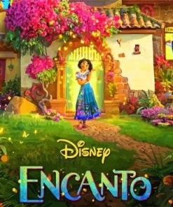 Encanto Disney Movie paint by numbers