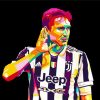 Pop Art Federico Chiesa paint by numbers