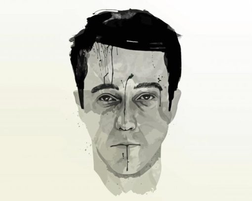 Fight Club Art paint by numbers