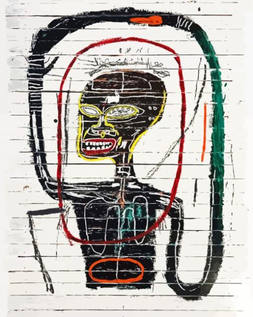 Flexible By Jean Michel Basquiat paint by numbers