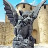 Aesthetic Florentine Gargoyle Statue paint by numbers
