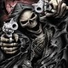 Gangster Grim Reaper paint by numbers