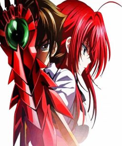 High School DxD Anime Characters paint by numbers