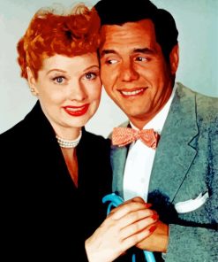 I Love Lucy Sitcom paint by numbers