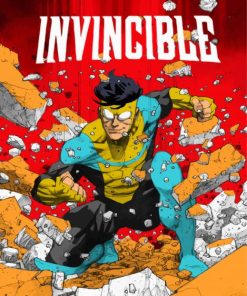Invincible Animations Poster paint by numbers