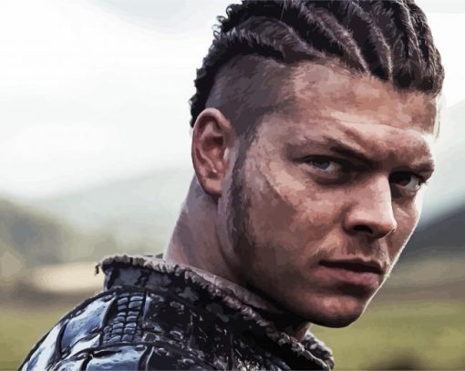 Ivar Ragnarsson From Vikings paint by numbers