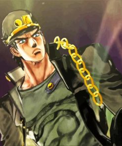 Jotaro Kujo Japanese Character paint by numbers
