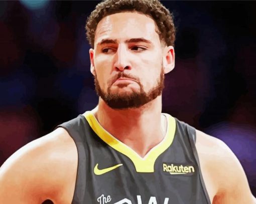The American Player Klay Thompson paint by numbers