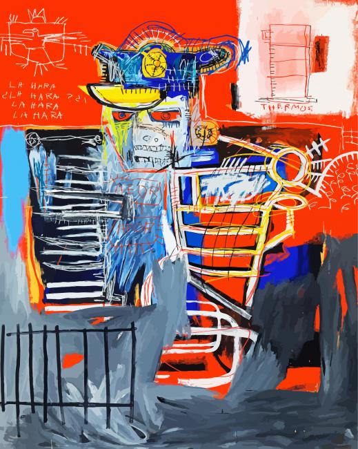 La Hara By Jean Michel Basquiat paint by numbers