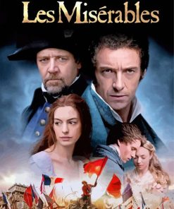 Les Miserables Movie Poster paint by numbers