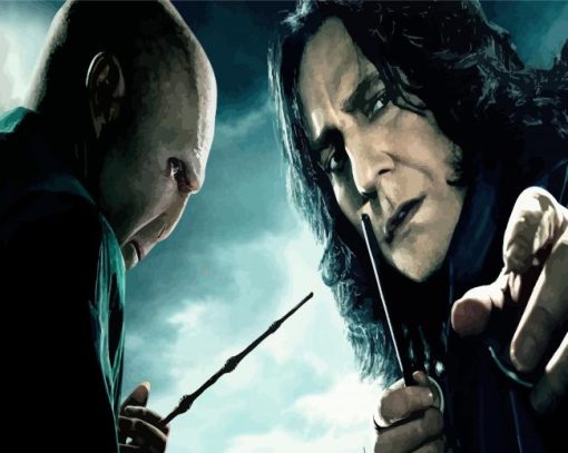 Voldemort And Professor Severus paint by numbers