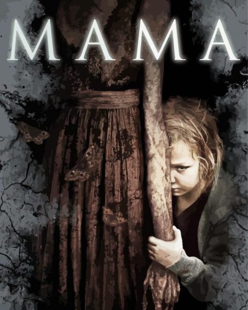 Mama Horror Movie paint by numbers