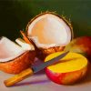 Coconut And Mango paint by numbers
