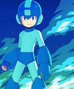 Mega Man Animation paint by numbers