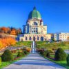 Saint Joseph's Oratory Of Mount Royal paint by numbers