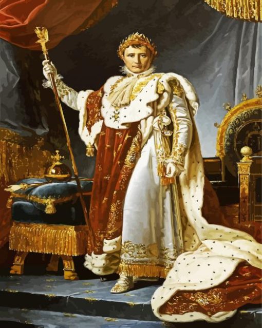 French Napoleon Bonaparte paint by numbers