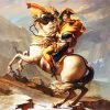 Napoleon Crossing The Alps paint by numbers