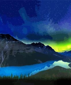 Beautiful Nightscape paint by numbers