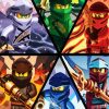 Ninjago Characters paint by numbers