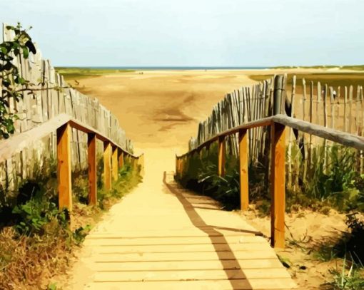 North Norfolk Coast paint by numbers