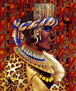 Nubian Man Art paint by numbers