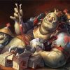 Ogre Monsters paint by numbers
