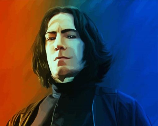 Professor Severus Snape Art paint by numbers
