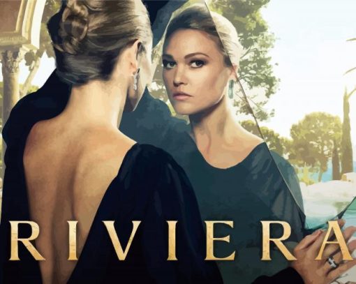 Riviera Series Poster paint by numbers