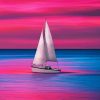 Sailboat At Sunset paint by numbers