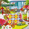 Spring Garden paint by numbers