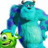 Sulley And Mike Characters paint by numbers