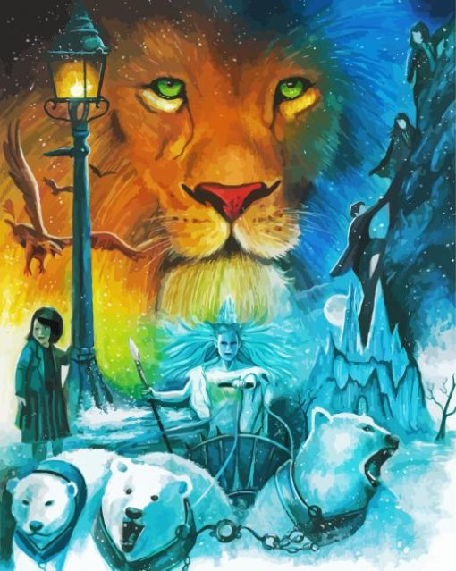 The Chronicles Of Narnia paint by numbers