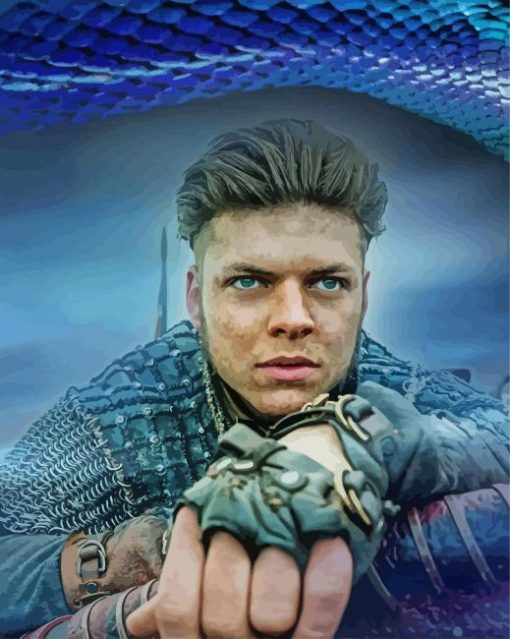 Ivar Ragnarsson Character paint by numbers
