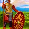 Roman Warrior Art paint by numbers