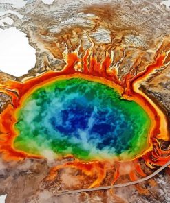 Yellowstone National Park paint by numbers