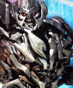 Megatron Character Illustration paint by numbers