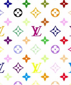 Colorful Louis Vuitton Brand paint by numbers