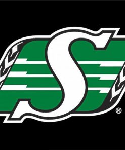 Logo Of Saskatchewan Roughriders paint by numbers
