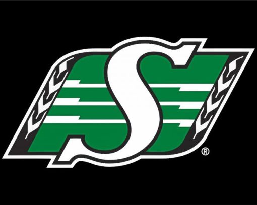 Logo Of Saskatchewan Roughriders paint by numbers