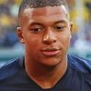 French Footballer Kylian Mbappé paint by numbers