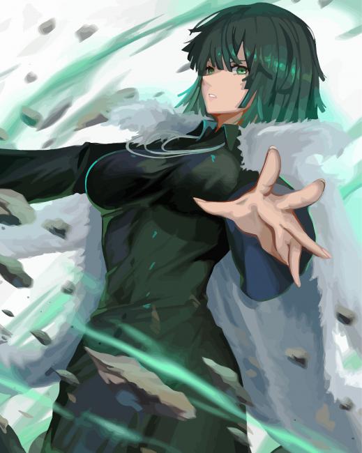 Fubuki Character paint by numbers
