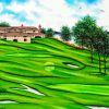 Golf Scene Art paint by numbers