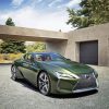 Aesthetic Green Lexus LC Car paint by numbers