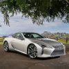 Grey Lexus LC Car paint by numbers